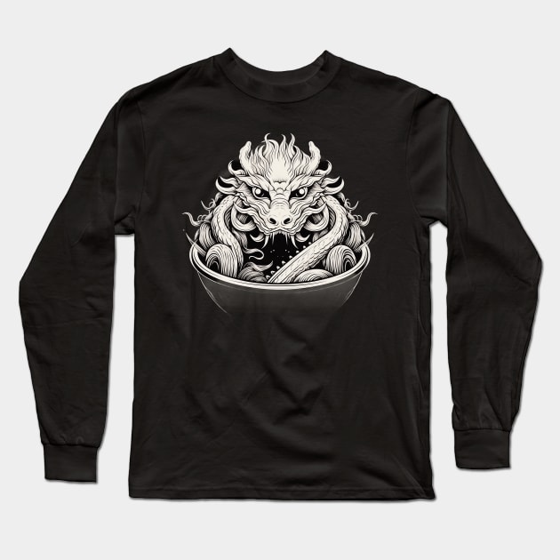 Mystical Creature Bowl Long Sleeve T-Shirt by origato